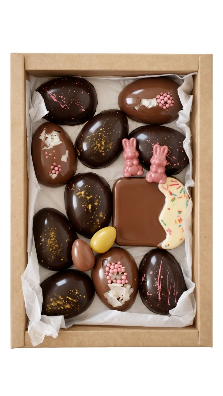 Подарунковий набір великодніх солодощів "Сімейний", вага 500г